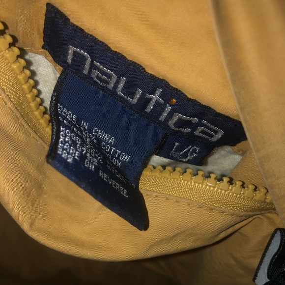 Vintage 90’s Nautica Reversible Fleece-Lined Jacket - Picture 5 of 11